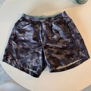 Birddogs Gray Camo Gym Shorts M Short “Wyatt Slurp”